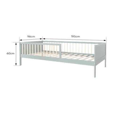 Letto A Scomparsa Per Bambini 190x90cm Bianco Adam - Foto 8