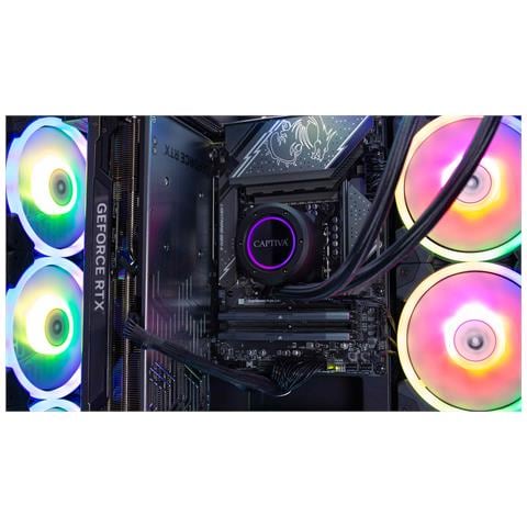 Highend Gaming R90-224 AMD Ryzen™ 9 9900X3D 32 GB DDR5-SDRAM 2 TB SSD NVIDIA GeForce RTX 5070 Windows 11 Home Mini Tower PC Nero - Foto 2
