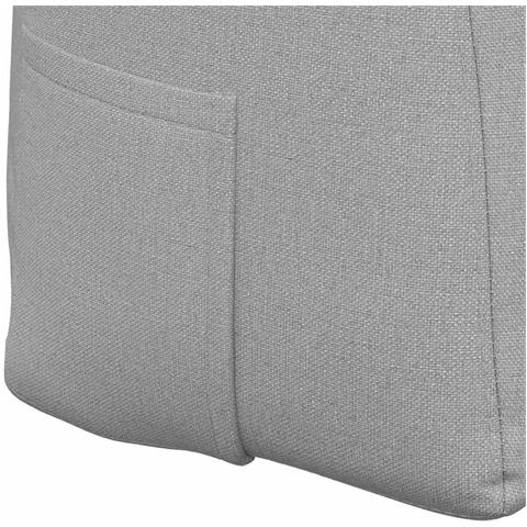 Cuscino per Schiena Grigio Nuvola 120 x 24 x 50 cm Tessuto - Foto 9