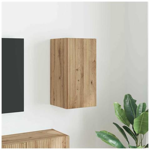 Mobile TV da parete Rovere Artigianale 30 x 31 x 60 cm - Foto 2