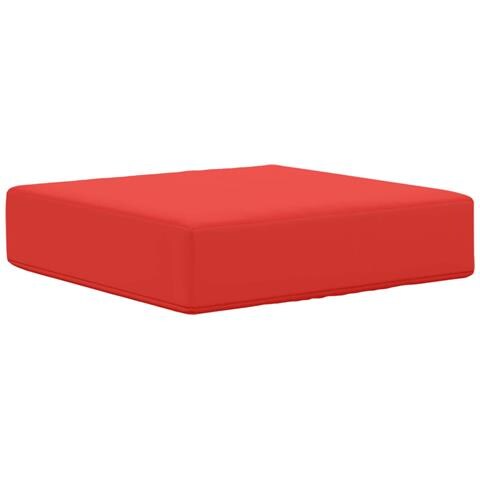 Cuscino da Sedia Esterno Rosso 40 x 40 x 8 cm 100% Poliestere - Foto 1