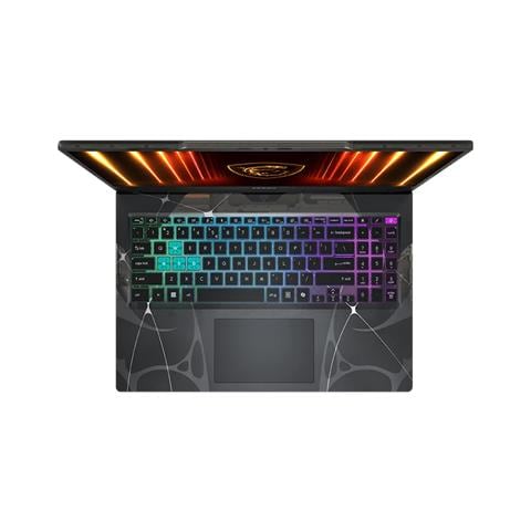 Cyborg 15 B2RWFKG-401 Intel Core 7 240H Computer portatile 39,6 cm (15.6") Full HD 16 GB DDR5-SDRAM 512 GB SSD NVIDIA GeForce RTX 5060 Laptop GPU Wi-Fi 6E (802.11ax) Windows 11 Home Nero - Foto 5