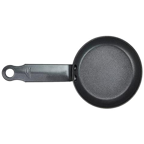 63712 - Padella antiaderente in ferro Ferrum per blinis 12 cm - Nera - Foto 2