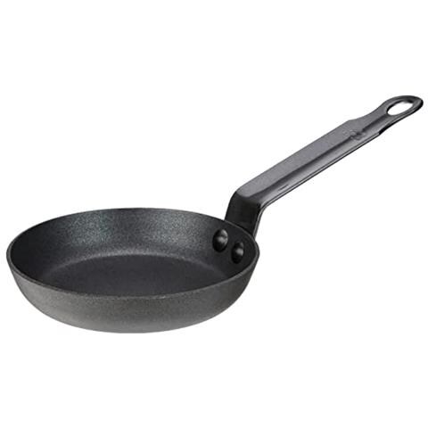 63712 - Padella antiaderente in ferro Ferrum per blinis 12 cm - Nera - Foto 1