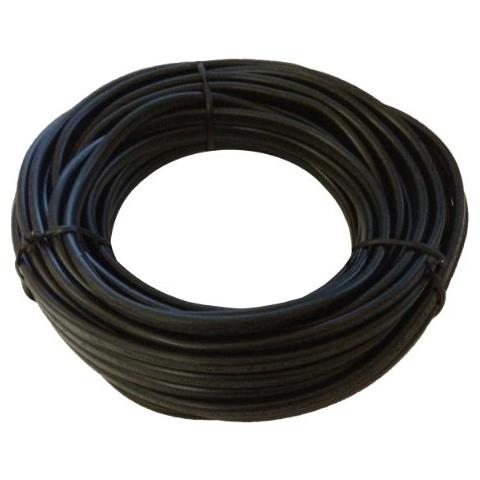 Cavo Sezione H03vvh2-F 2x0,75 - Vendita A Matassa Nero 10mt - Foto 1