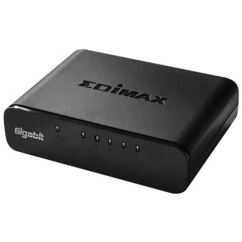 ES-5500G V3, Unmanaged, Gigabit Ethernet (10/100/1000) , 1000BASE-T, 100BASE-TX, 10BASE-T, IEEE 802.3, IEEE 802.3ab, IEEE 802.3az, IEEE 802.3u, IEEE 802.3x, 2000 Entrate, Nero - Foto 8