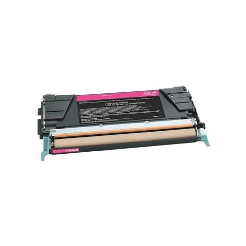 TONER COMPATIBILE -  C746 Magenta Per Lexmark C746dn C746dtn C746n C748de C748dte C748 7000 Pagine C746h1mg - Foto 1