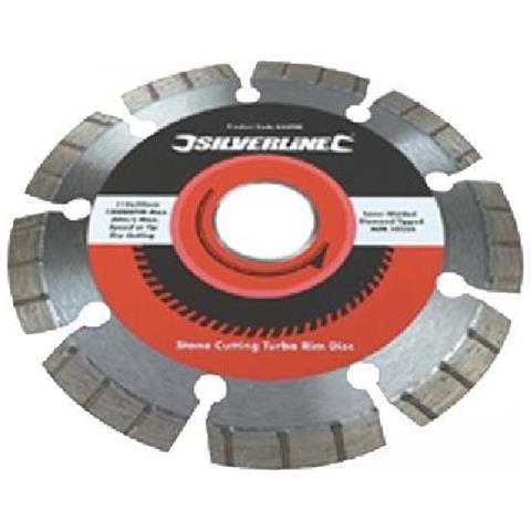 456948 Lama Disco Diamantata Turbo Saldata A Laser 115 X 22,23 Mm Segmentato - Foto 2