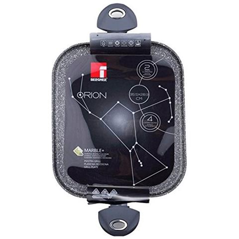 Bistecchiera Antiaderente E Antigraffio Grande In Pietra Dura Bergner Orion - Foto 1