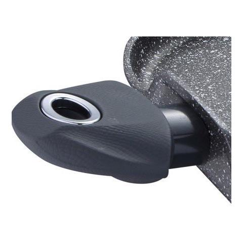 Bistecchiera Antiaderente E Antigraffio Grande In Pietra Dura Bergner Orion - Foto 2