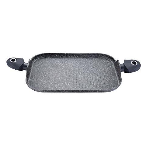 Bistecchiera Antiaderente E Antigraffio Grande In Pietra Dura Bergner Orion - Foto 4