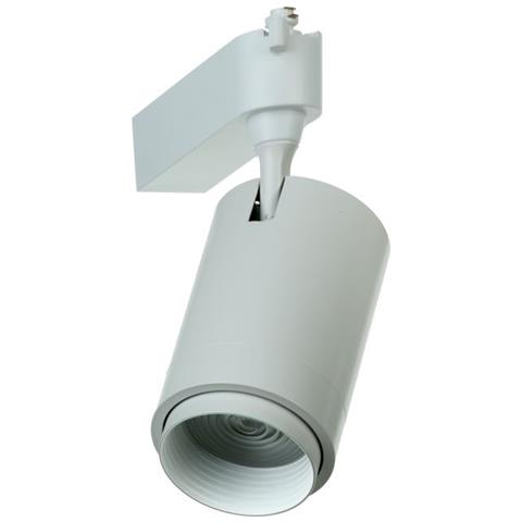 Alex Faretto Monofase A Led 35w Installabile Su Binario, Bianco - Foto 2