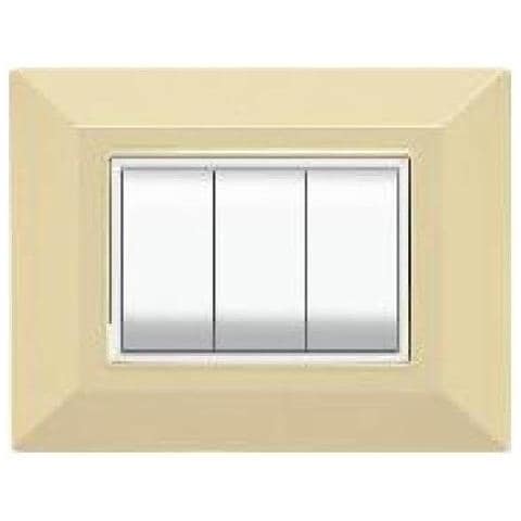 Placca Placchetta Placchette Compatibili Per Serie Axolute Sq Colorate - Avorio 7 - Foto 1