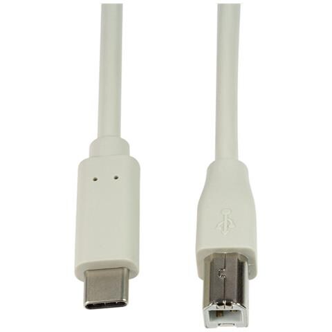 Cavo Superspeed Usb-c Maschio / usb-b Maschio 1m Grigio - Foto 2