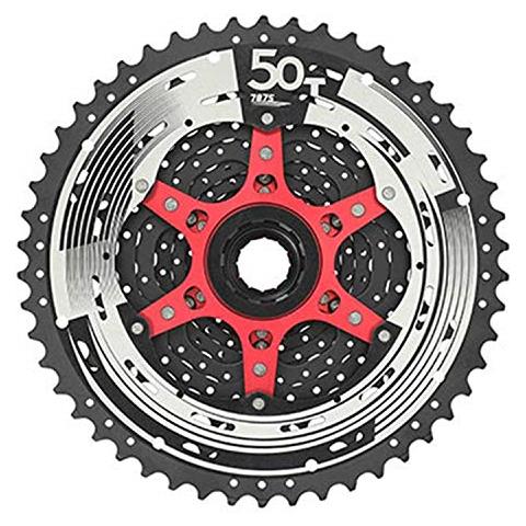 Mz, Ruota Libera 12v Unisex Adulto, Nero / rosso, 10-50d - Foto 3