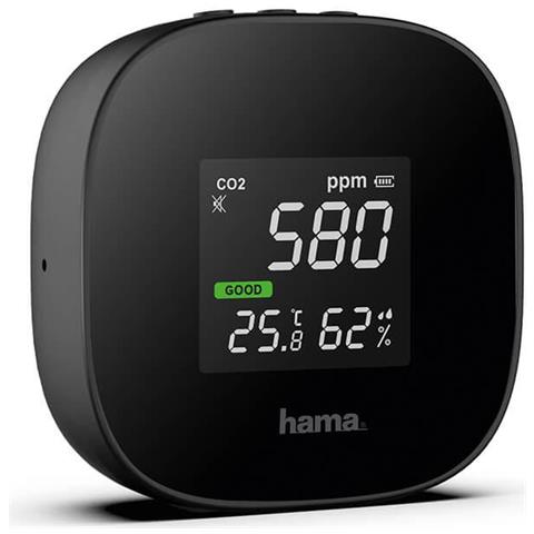 Misuratore di CO2 con Display Colore Nero - Foto 2