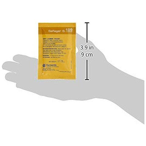 B017tigrx4 Saflager S-189 Dry Lievito Lager (115 Gram Pack) Multicolore - Foto 2