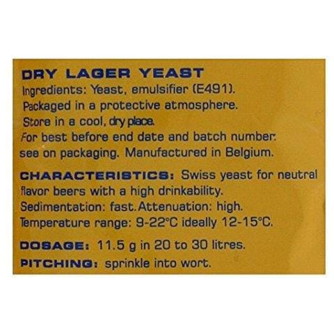 B017tigrx4 Saflager S-189 Dry Lievito Lager (115 Gram Pack) Multicolore - Foto 4
