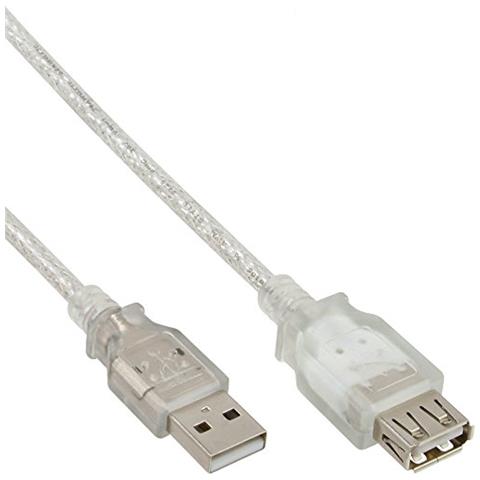 34650 0.5m USB A USB A Trasparente cavo USB - Foto 1
