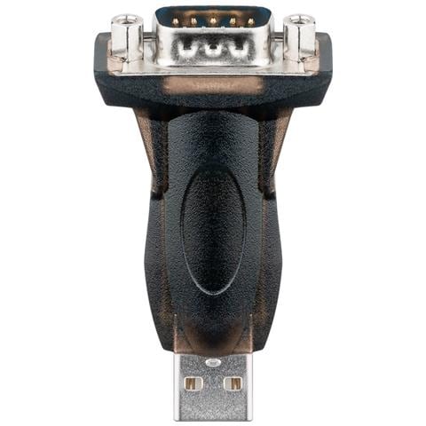 Wentronic USB - RS-232, M / M USB RS-232 Nero cavo di interfaccia e adattatore - Foto 1