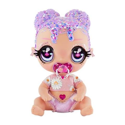 Glitter Babyz Doll - Lavanda (fiore) 574866 - Foto 2