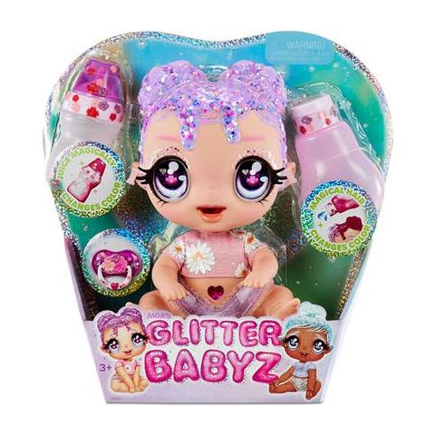 Glitter Babyz Doll - Lavanda (fiore) 574866 - Foto 1