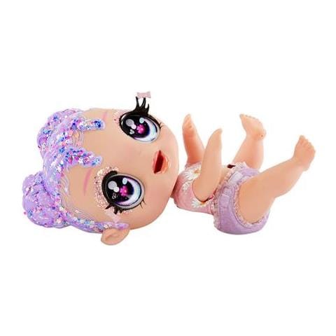 Glitter Babyz Doll - Lavanda (fiore) 574866 - Foto 5