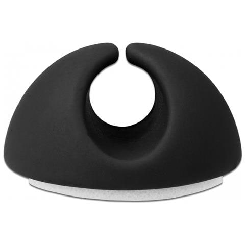 Set portacavi 6 pezzi nero - Foto 1