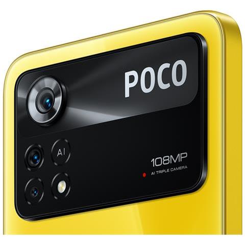 Poco X4 Pro 5G 256GB 8 GB Ram Dual Sim Display 6.67" Full HD+ Slot Micro SD Fotocamera 108 Mpx Android Giallo - Foto 4