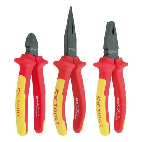Set Di Pinze Isolate Tools Ergotorque - 3 Pezzi - 117.1110 - Foto 1