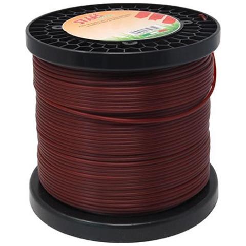 Filo X Decespugliatore Tondo Corallo Stars Mm 4,0 Mt 50 - Foto 1