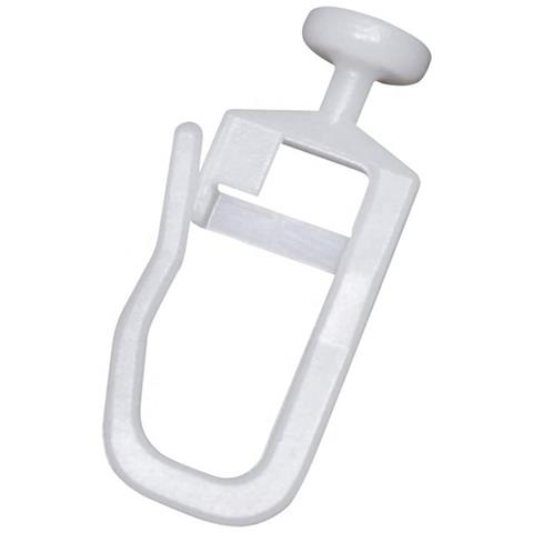 Ganci Scorrevoli Per Binario Tenda 50 Pz White - Foto 9