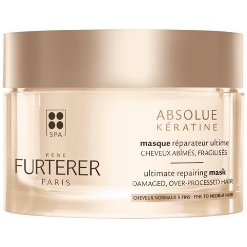 Rene Furterer, Absolue Keratine, A Base Di Piante, Maschera Crema Trattamento Capelli, Riparazioni, 200 Ml - Foto 2