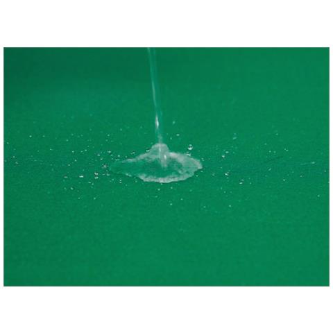 Mollettone Copritavolo Gommato Antiscivolo Protezione Tavolo Colore Verde 100x140 Verde - Foto 2