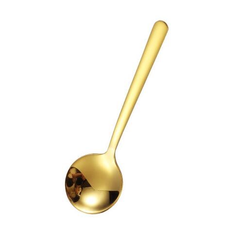 Mestolo Per Zuppa In Acciaio Inossidabile Gold - Foto 1