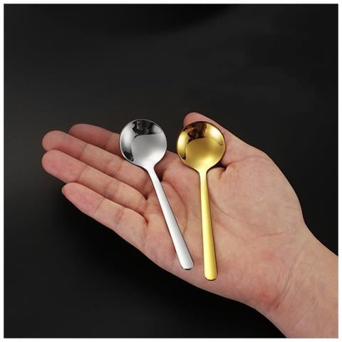 Mestolo Per Zuppa In Acciaio Inossidabile Gold - Foto 2