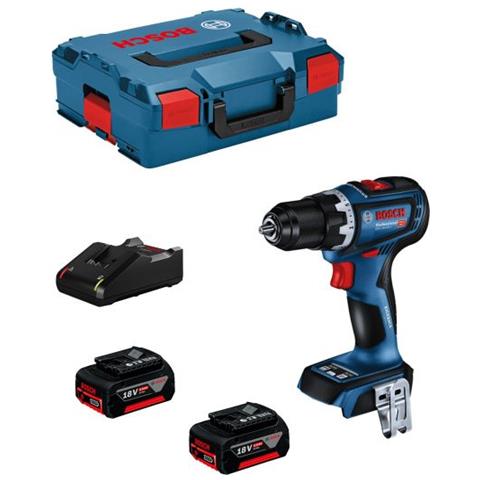 Bosch Gsr 18v-90 C 2100 Giri/min 1,1 Kg Nero, Blu, Rosso - Foto 1