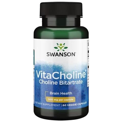 Vitacholine Colina Bitartrato 300 Mg 60 Capsule Vegetali - Foto 1