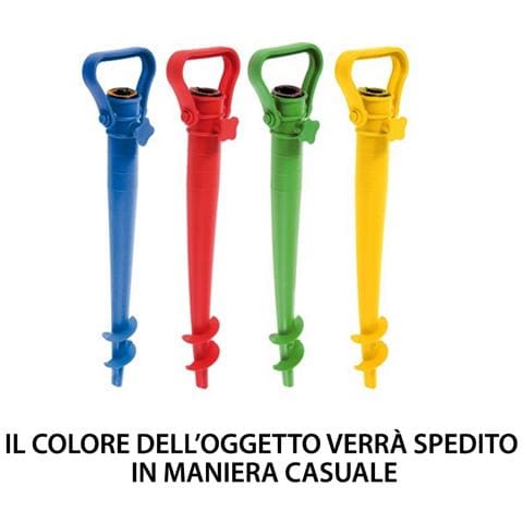 Trivella Picchetto Per Ombrellone Spiaggia Sicurezza Ancoraggio Sabbia Giarre - Foto 4