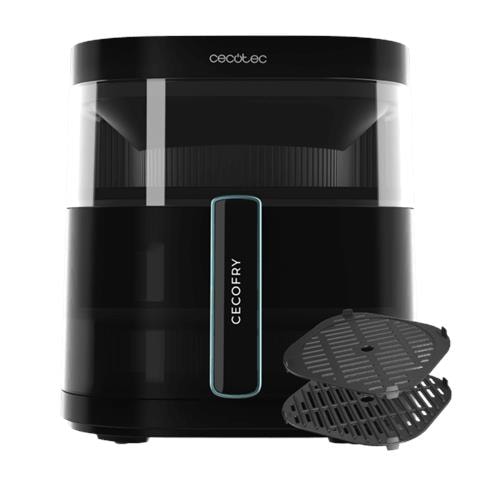 Friggitrice ad Aria Cecofry DuoHeat 6000 Capacità 6 Litri 2200 Watt Colore Nero - Foto 1