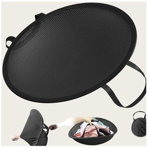 Cesto Portabiancheria Pieghevole, Cesto Portaoggetti Portatile  S - Foto 2