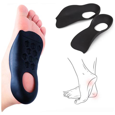 Solette Ortopediche Per Uomo E Donna Solette Per Scarpe Con Supporto Dell'arco Plantare Per Piedi Piatti, Iperpronazione E Sollievo Dal Dolore Al Piede Black M - Foto 2