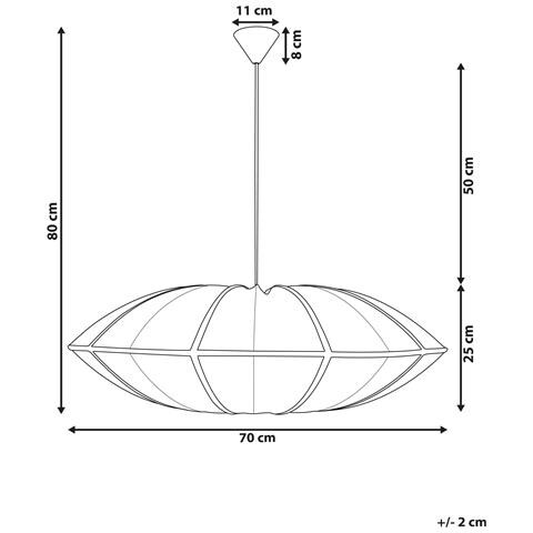 Lampadario Guasare Bianco - Foto 6