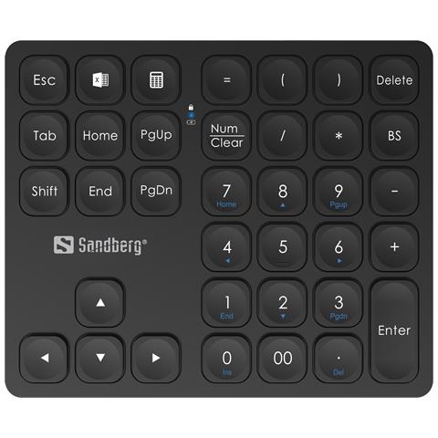 Tastiera Con cavo e senza cavo 5705730630095 Colore Nero - Foto 6