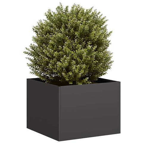 Fioriera Nera 40x40x30 Cm In Acciaio - Foto 1