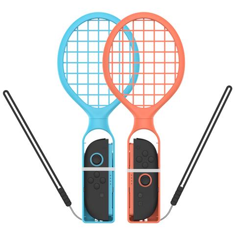 Migliora Il Tuo Gioco: Set Di Racchette Da Tennis Switch 2 - Blu E Arancione - Foto 2