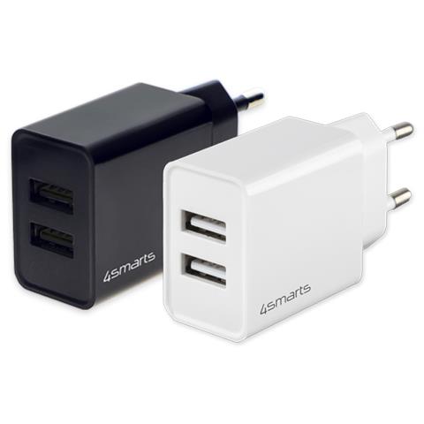VoltPlug Dual Fotocamera, Altoparlante portatile, Smartphone, Tablet Nero AC Interno - Foto 1