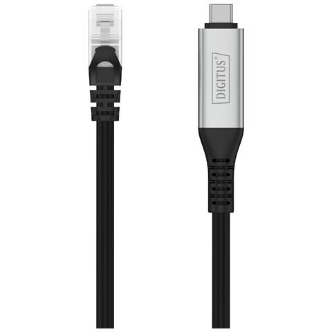USB-C 3.2 Gen1 - Cavo Ethernet RJ45, 1Gbit /s, 2m - Foto 3