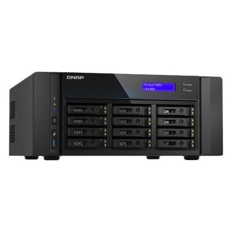 TS-H1277AFX-R7-32G server NAS e di archiviazione Tower AMD Ryzen™ 7 32 GB DDR5 0 TB QuTS hero Nero - Foto 6