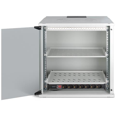 Set di rete SOHO Pro, 483 mm (19") - 12U, 540 x 400 mm (L x P) - Foto 2